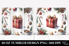 Simple Watercolor Christmas Gift | 20 oz Tumbler Product Image 1
