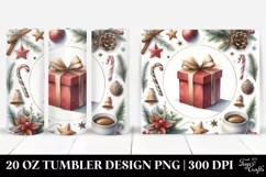 Simple Watercolor Christmas Gift | 20 oz Tumbler Product Image 1