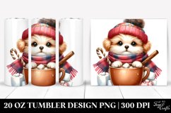 Christmas PNG 20 Oz Tumbler Design Product Image 1
