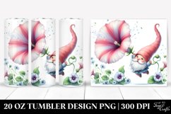 Cute Small Gnome Falling | 20 oz Tumbler Product Image 1