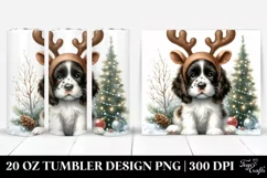 Expressive English Springer Spaniel 20 Oz Tumbler Product Image 1
