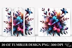 20 Oz Tumbler Sublimation | Glossy Lobelia Product Image 1