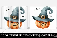 Funny Halloween Hat Clipart 20 Oz Tumbler Product Image 1