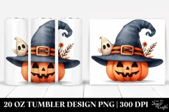 Funny Halloween Hat Clipart 20 Oz Tumbler Product Image 1