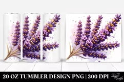 Shiny Golden Lavender | 20 Oz Tumbler Product Image 1