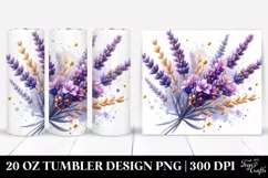Shiny Golden Lavender | 20 Oz Tumbler Product Image 1