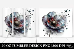 Shiny Poppy -like Material 20 oz Tumbler Product Image 1