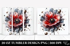 Shiny Poppy -like Material 20 oz Tumbler Product Image 1