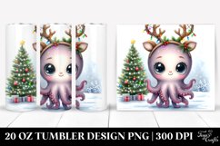 Festive Octopus 20 Oz Tumbler Product Image 1