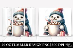 Christmas PNG 20 Oz Tumbler Design Product Image 1