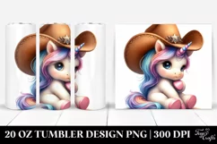 Pastel Baby Unicorn Tumbler Product Image 1