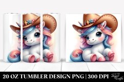 Pastel Baby Unicorn Tumbler Product Image 1