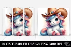 Pastel Baby Unicorn Tumbler Product Image 1