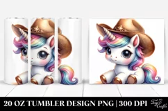 Pastel Baby Unicorn Tumbler Product Image 1