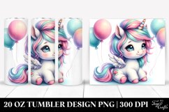 Cool Haircut Baby Unicorn Tumbler Product Image 1