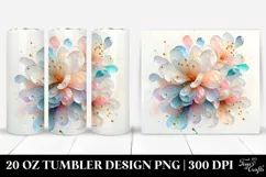 Shiny Azalea Clipart 20 Oz Tumbler Product Image 1