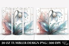 Glossy Snowdrop | 20 oz Tumbler Product Image 1