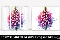 Foxglove Tumbler Design Product Image 1