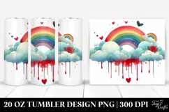 Valentines 20 Oz Tumbler Png Product Image 1
