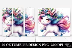 Vibrant Expressive Unicorn | 20 oz Tumbler Product Image 1