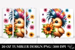 Baby Chick with Raincoat 20 Oz Tumbler Product Image 1