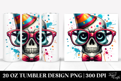 Funny Skeleton, 20 Oz Tumbler Product Image 1