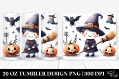 Simple Halloween Broomstick Clipart 20 Oz Tumbler Product Image 1