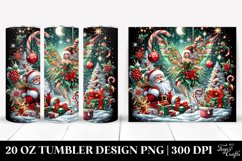Christmas PNG 20 Oz Tumbler Design Product Image 1