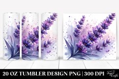 20 Oz Tumbler Sublimation | Lavender with Metallic Product Image 1