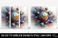 Abstract Cosmos Tumbler Product Image 1