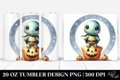 Baby Turtle Dressed for Halloween 20 Oz Tumbler Product Image 1