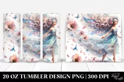 Fairy Tumbling in Spring Petals 20 Oz Tumbler Product Image 1