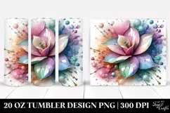 Glossy Gardenia | 20 oz Tumbler Product Image 1
