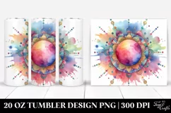 Colorful Pastel Sun | 20 Oz Tumbler Product Image 1