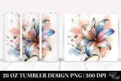 Shiny Lily Tumbler | 20 oz Tumbler Product Image 1