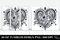 Love 20 Oz Tumbler Png Product Image 1