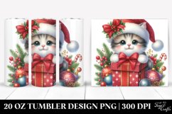 Christmas PNG 20 Oz Tumbler Design Product Image 1