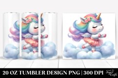 Cute Baby Unicorn Dancing | 20 Oz Tumbler Product Image 1