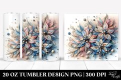 Wooden Lobelia with Clipart 20 Oz Tumbler Product Image 1