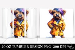 Cute Baby Highlandcow Posing | 20 oz Tumbler Product Image 1