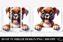 Cute Watercolor Funny Baby Boxer Product Image 1