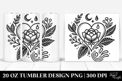 Valentines 20 Oz Tumbler Png Product Image 1