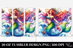 Mermaid Dancing Funny | 20 oz Tumbler Product Image 1