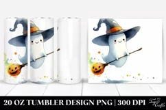 Funny Halloween Witch Clipart 20 Oz Tumbler Product Image 1