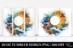 Colorful Sun | 20 Oz Tumbler Product Image 1