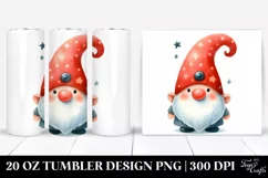 Retro Quirky Gnome | 20 oz Tumbler Product Image 1
