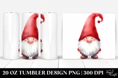Retro Quirky Gnome | 20 oz Tumbler Product Image 1