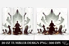 Simple Digital Painting with POLTERGEIST | 20 oz Tumbler Product Image 1