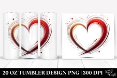 Valentines 20 Oz Tumbler Png Product Image 1