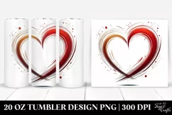 Valentines 20 Oz Tumbler Png Product Image 1